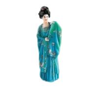 AMSLSIU Statue de poupée Chinoise Ancienne, Miniature à l'échelle 1/87, représentant Une Belle Femme réaliste. Décoration intérieure.