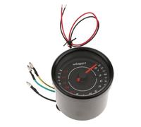 AMSLSIU Support de compte-tours léger et étanche pour moto, facile à installer. Matériaux : aluminium. Rétroéclairage LED disponible en option.