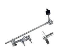 AMSLSIU Support de cymbale pour batterie - Bras extensible facile à monter et réglable en hauteur. Idéal pour les musiciens en quête d'un meilleur son. Le bras d'extension réglable permet d'ajouter