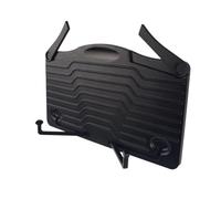 AMSLSIU Support de livre pliable avec trombones, portable et réglable, multifonctionnel, pour une lecture efficace. Porte-livres et documents ajustable.
