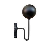 AMSLSIU Support de Moto, paroi Forte capacité. Les Petits Objets du Couvre- sont durables et Ont Une pour Bonne Portance, Noir