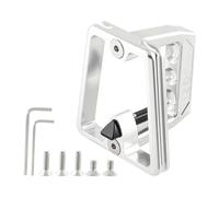 AMSLSIU Support de porte-bagages Easy-To Bike en alliage d'aluminium, pliable et facile à utiliser. L'évidement réduit le poids et rend le cyclisme plus fluide et plus facile.