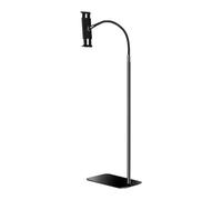 AMSLSIU Support de Sol pour téléphone avec Base rotative à 360° pour Un Confort visuel Optimal et des ajustements Pendant Les diffusions en Direct. Base Stable, 120 cm