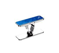 AMSLSIU Support de téléphone Pliable Rotatif à 360 ° Support arrière de téléphone Portable réglable poignée Smartphone Amovible Mains Libres, Argent