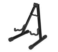 AMSLSIU Support pliable et résistant pour guitare électro-acoustique, léger et idéal pour la maison, le studio et les voyages. Offre un support polyvalent pour de nombreuses, Noir, 30 x 25 x 37 cm
