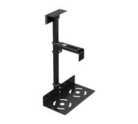 AMSLSIU Support pour unité Centrale sous Bureau, Fixation Polyvalente et réglable pour Un Rangement Optimal, Garde Votre Espace de Travail Propre et protégé, Support pour PC sous Le Bureau réglable