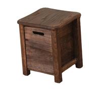 AMSLSIU Tabouret à Chaussures en Bois avec tiroir, Gain de Place pour Le Bureau et la Maison, Meuble d'entrée Stable pour se Changer.