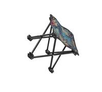 AMSLSIU Tabouret Pliant Multifonction pour Le Camping, la randonnée, la Plage, la pêche et comme Repose-Pieds sous Un Bureau. Repose-Pieds Portable pour Les Voyages et Le