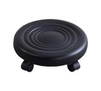 AMSLSIU Tabouret Roulant Confortable et Relaxant Autour des Tables Basses et des canapés. Offrant Un Excellent Soutien, ce Tabouret Multifonctionnel Permet de se déplacer sans Effort, sans Avoir à Le