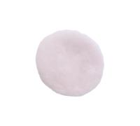 AMSLSIU Tapis de Maison de poupée Rond en Peluche, Meuble Miniature pour créer Une scène Vie Miniature dans Une Maison poupée, Accessoires Jeu pour Les Enfants, la Cuisine et Les fêtes , Beige , Rond