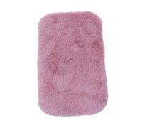 AMSLSIU Tapis de Maison de poupée Rond en Peluche, Meuble Miniature pour créer Une scène Vie Miniature dans Une Maison poupée, Accessoires Jeu pour Les Enfants, la Cuisine et Les fêtes , Rose , Ovale