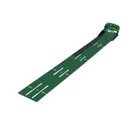 AMSLSIU Tapis de Putting de Golf pour intérieur et extérieur, Durable, léger et Compact. Aide à l'entraînement au Golf pour améliorer Ses compétences à Domicile. Tapis d'entraînement Portable Vert.