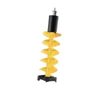 AMSLSIU Tarière à Glace - Accessoires de pêche sur Glace durables pour percer sans Effort Les différentes Couches de des océans, Lacs et rivières, Jaune, 75 cm