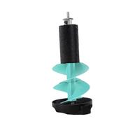 AMSLSIU Tarière à Glace - Accessoires de pêche sur Glace durables pour percer sans Effort Les différentes Couches de des océans, Lacs et rivières, Bleu, 50 cm