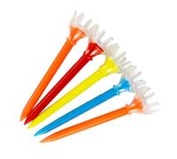 AMSLSIU Tees de Golf Professionnels en Plastique Crown Tee, Ensemble de 5 pièces, légers et Portables, adaptés à Une Utilisation intérieure et extérieure. Cinq Tees Golf en Plastique, 7 cm