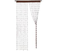 AMSLSIU Transformez Votre pièce en Un Havre de Paix élégant avec ce Rideau Suspendu sans Perforation. Rideaux de Porte en Acrylique à 18 brins Perles.