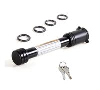 AMSLSIU Verrou d'attelage de remorque Portable détachable Robuste Anti-Perte Universel Anti-corrosif goupille Accessoires avec 2 clés