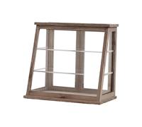 AMSLSIU Vitrine à pâtisserie 1/12, vitrine Transparente pour Boulangerie, Magnifique Centre de Table Miniature pour la Maison, étagère de Simulation à 3 Niveaux pour Maison poupée Magasin.