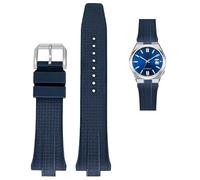 AMSOH FKM Bracelet de montre en caoutchouc fluoro pour Citizen TSUYOSA Collection NJ0150 NJ0151ME Bracelets de montre pour hommes et femmes Bracelet coloré, 9mm, Agate