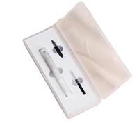AMSOH Stylo à plume en verre pour étudiants adultes hommes et femmes pour écrire, dessiner et dessiner avec stylo à plume et stylo (B)