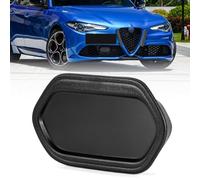 AMSPRAC Coque de capteur de pare-chocs avant ACC pour Alfa Romeo Giulia 2016-2022, calandre avant ACC, 156119502, noir brillant, 1 pièce