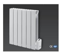 AMSTA - AMINF022D - Radiateur aluminium à inertie 1500W - Thermostat digital - Régulation électronique - Programmation hebdo