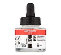 Flacon encre acrylique Acrylic Ink Amsterdam 30ml blanc de titane