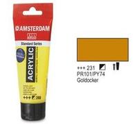 Amsterdam acrylique couleur 120ml tube or ocre talens 21164231 G