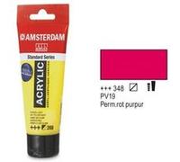 Amsterdam acrylique couleur 120ml tube rouge permanent violet royal talens 21164348 G