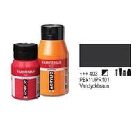 Amsterdam acrylique couleur 500ml bouteille brun van dyke royal talens 477712 G