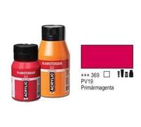 Royal Talens Amsterdam – Peinture acrylique – Magenta primaire 369 – Pot 500 ml