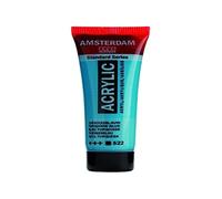 Amsterdam Acrylique Standard Series - Bleu turquoise 522 - Tube de 20 ml - Haute viscosité - Excellente résistance à la lumière