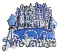 Amsterdam Aimant de réfrigérateur Pays-Bas Souvenir Tourisme Réfrigérateur 3D Décoration Craft Collection