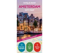 Amsterdam City Map 3ed -anglais- - Lonely planet eng - Lonely Planet - broché - Atlas / carte