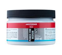 Amsterdam Effect Medium - Pumice Fine Medium Pot 250 ml - Médium acrylique texturé gris pour les œuvres d'art