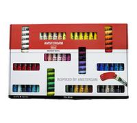 Amsterdam - Ensemble de 72 tubes de peinture acrylique de 20ml (70 couleurs + 2 Blanc)