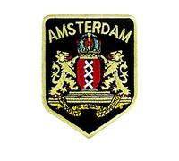 AMSTERDAM etc. The Netherlands Écusson Patch en fer brodé sur accessoire