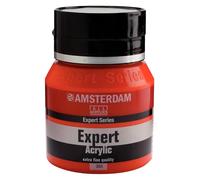 Amsterdam Expert Series Acrylic Paint 400 ml Jar - Rouge de Cadmium clair 303 - Heavy Body Professional Grade
