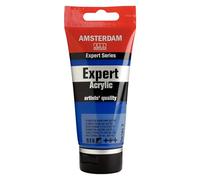 Amsterdam Expert Series Acrylic Paint - Bleu de cobalt foncé 518 - Tube de 75 ml - Professional Heavy Body - High Pigment & Lightfastness - Made in Netherlands