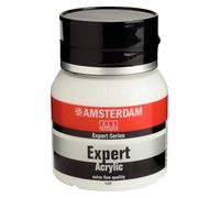 Amsterdam Expert Series Acrylic Paint - Titanium White 105-400 ml Jar - Professional Heavy Body, High Lightfastness, Odorless & Water-Based
