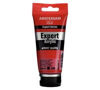 Amsterdam Expert Series Acrylic Paint Tube - Rouge de Cadmium foncé 306 - Corps lourd, haut pigment, résistant à la lumière, 75 ml
