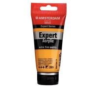 Amsterdam Expert Series Acrylic Tube - Jaune permanent foncé 75 ml - Peinture professionnelle lourde - Haute teneur en pigments et résistance à la lumière - Artisanat et fournitures artistiques