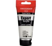 Amsterdam Expert Series peinture acrylique tube 75 ml blanc titane 105