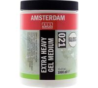 Amsterdam Mediums - Extra Heavy Gel Medium Gloss 021-1000 ml - Rehausse les acryliques - Couches épaisses - Techniques mixtes