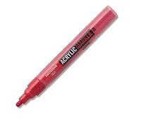 Amsterdam Marqueur acrylique 4 mm Carmin 318 - Semi-Opaque - Pigments résistants à la lumière - Formule à base d'eau - Utilisation polyvalente sur les surfaces - Pointes remplaçables