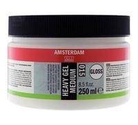 Amsterdam Médium gel épaississant Gel lourd Gloss 015 — pâteux brillant pour peinture acryllique 250 ml