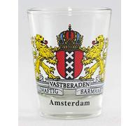 Amsterdam Netherlands Coat Of Arms Shot Glass by World By Shotglass