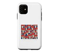 Amsterdam Netherlands Mushroom Vintage Souvenir Coque pour iPhone 11