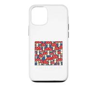 Amsterdam Netherlands Mushroom Vintage Souvenir Coque pour iPhone 12/12 Pro