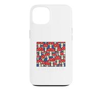 Amsterdam Netherlands Mushroom Vintage Souvenir Coque pour iPhone 13